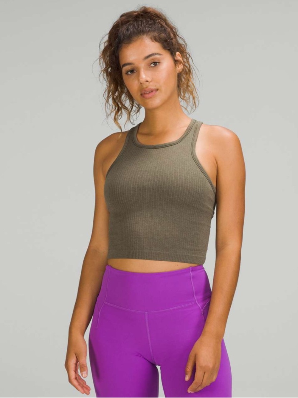 Ebb To Street Racerback Cropped Tank